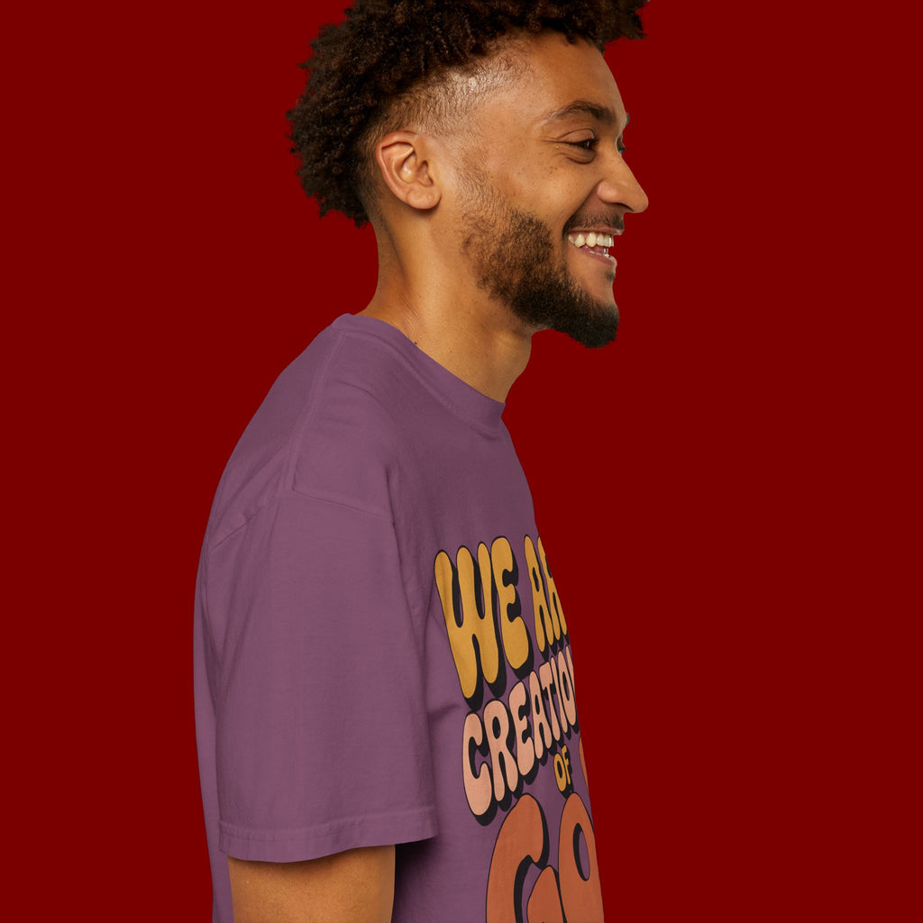 We Are Creations of God T-Shirt — Retro Faith Graphic Tee