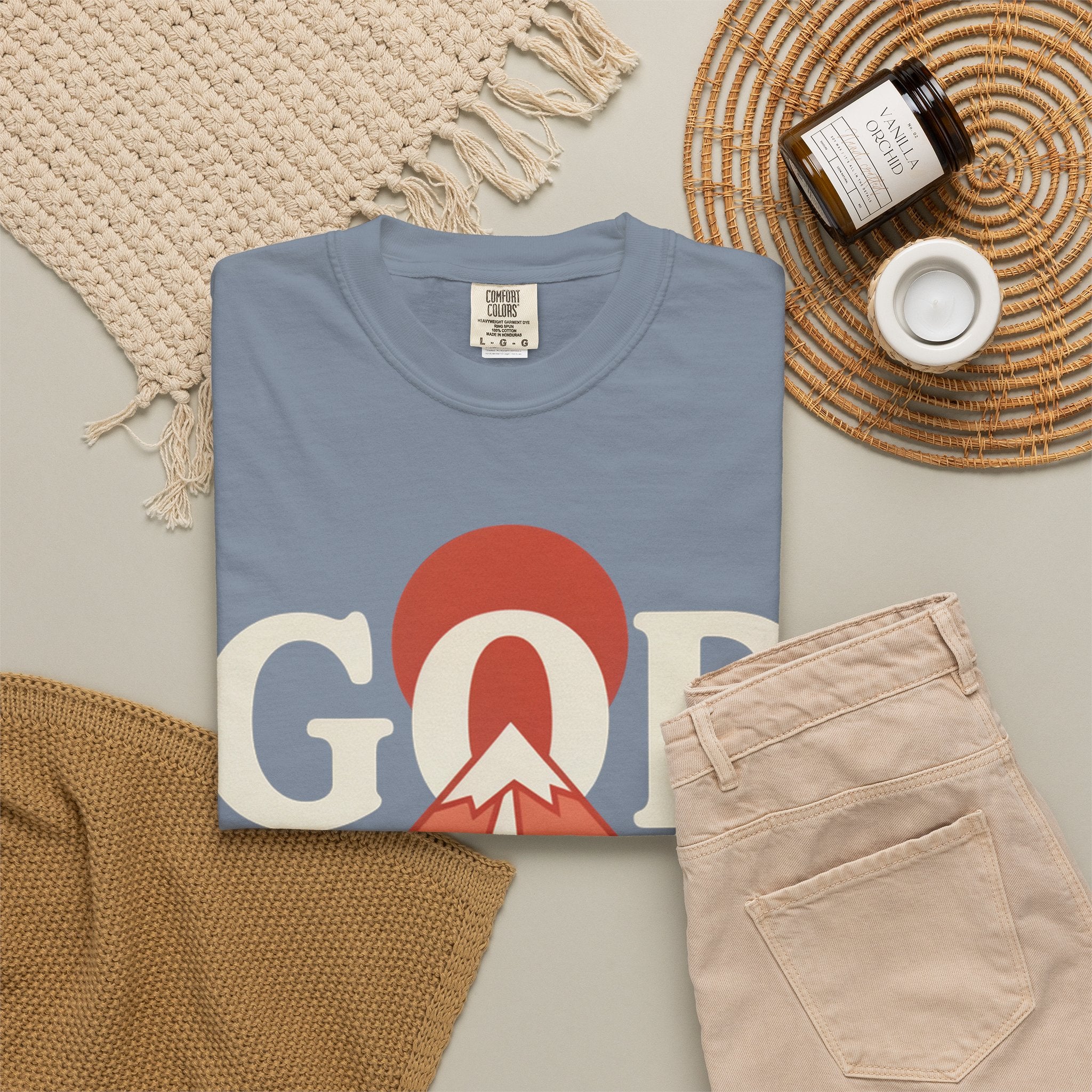 God Above All Things T-Shirt — Mountain Faith Graphic Tee