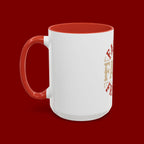Faith Family Friends Accent Coffee Mug – Inspirational Religious Gift (11/15oz)