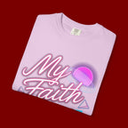 Faith T-Shirt — "My Faith in God Is Solid" Retro Graphic Tee
