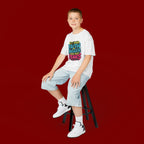 Kids Tee — "Let Your Faith Be Bigger Than Your Fears" Inspirational Graphic