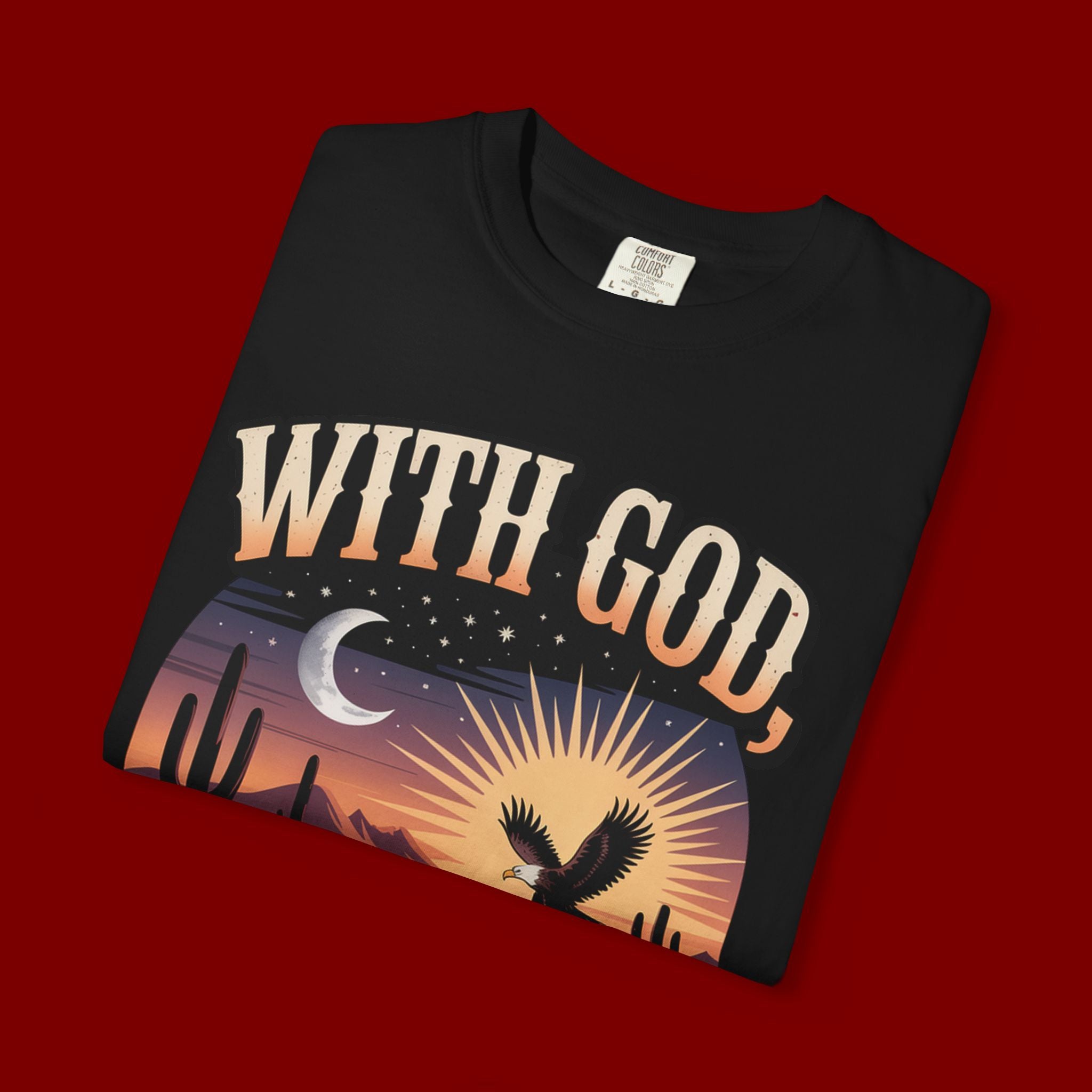 With God Every Hardship Brings Ease T-Shirt