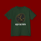 Keep The Faith Kids Tee — Kintsugi Stone Inspirational Children's T-Shirt