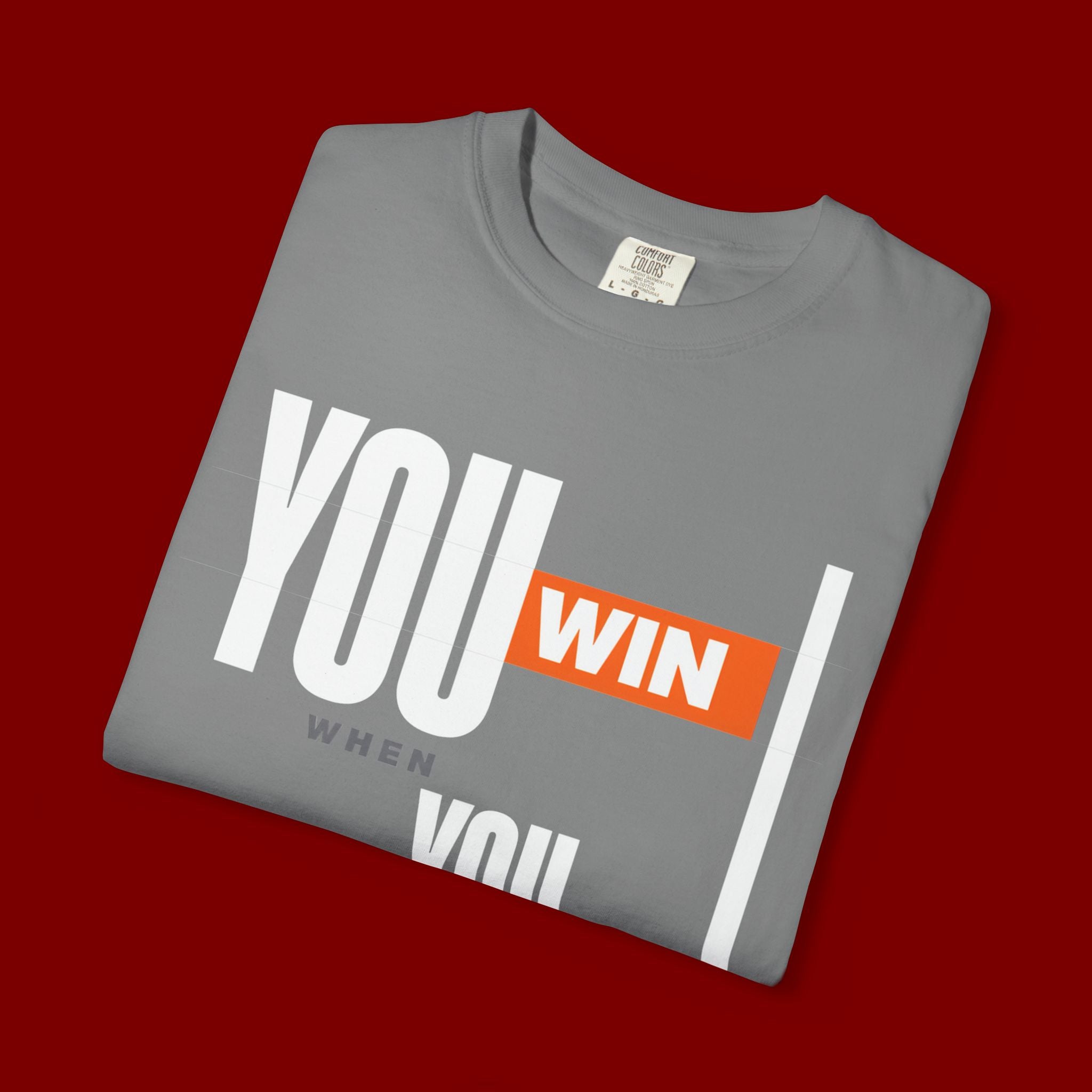You Win You Pray T-Shirt — Inspirational Faith Graphic Tee
