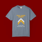 Put God First T-Shirt — Christian Faith Graphic Tee