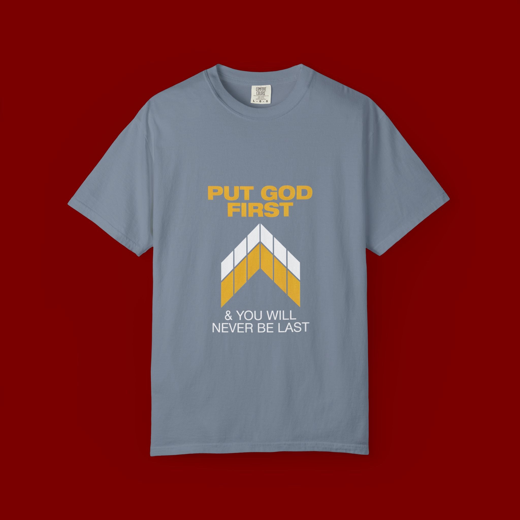 Put God First T-Shirt — Christian Faith Graphic Tee