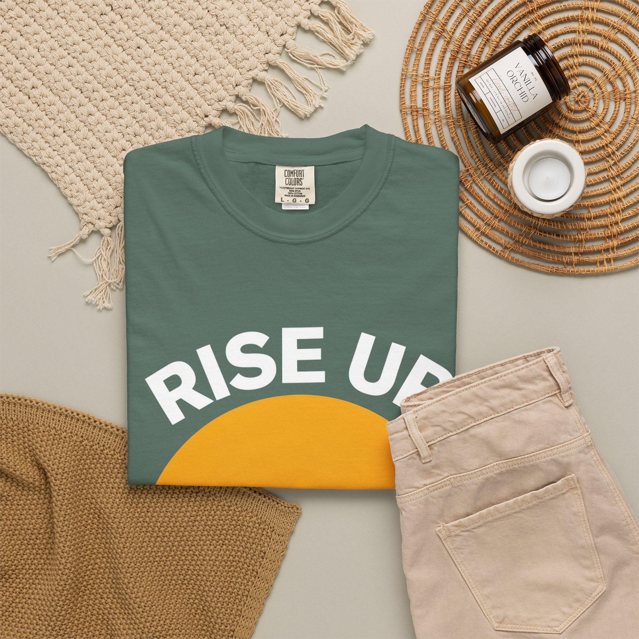 And Pray Mountain Sunset T-Shirt