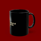 Coffee Mug — "Risking It All on Faith" Pawn Design