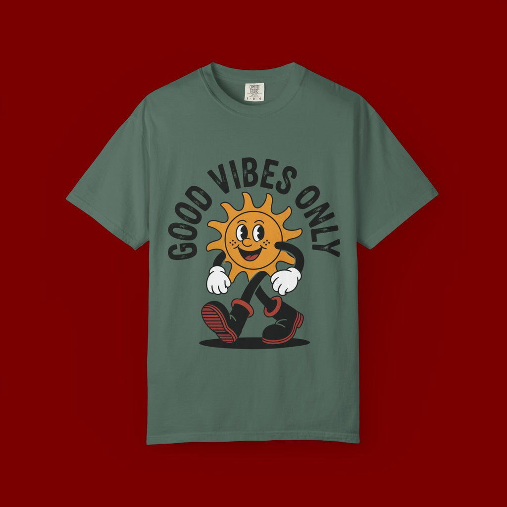 Good Vibes Only Sun Graphic T-Shirt