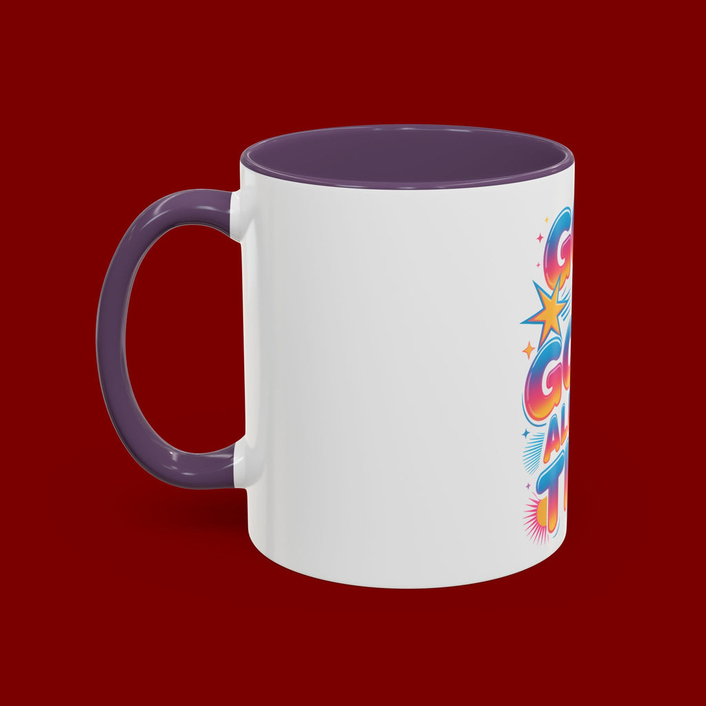 God Is Good All The Time Accent Coffee Mug — Inspirational Christian Coffee Cup (11/15oz)