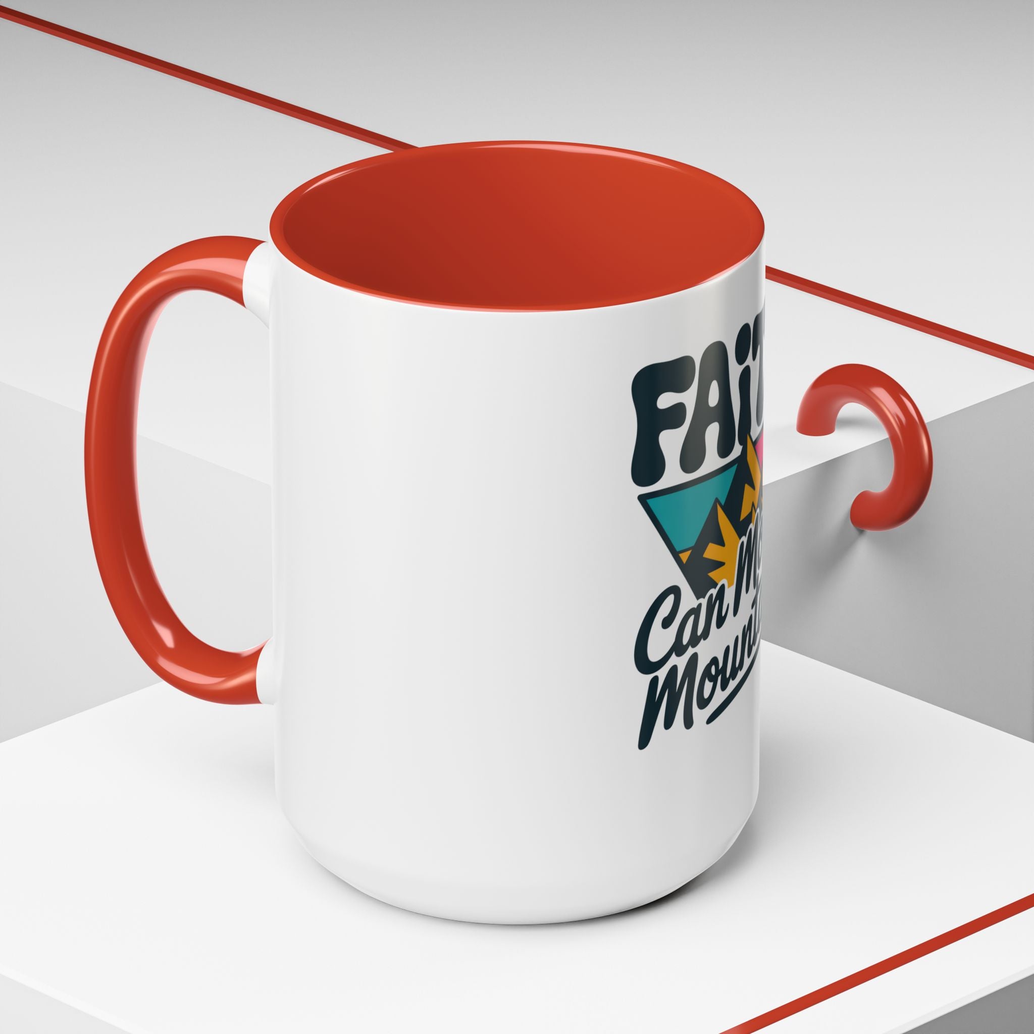 Faith Can Move Mountains Coffee Mug