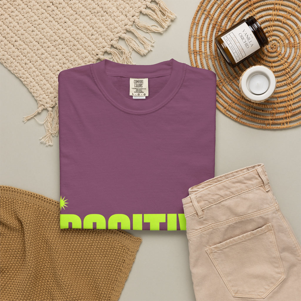 Positive Mind Vibes T-Shirt — Graphic Motivational Tee