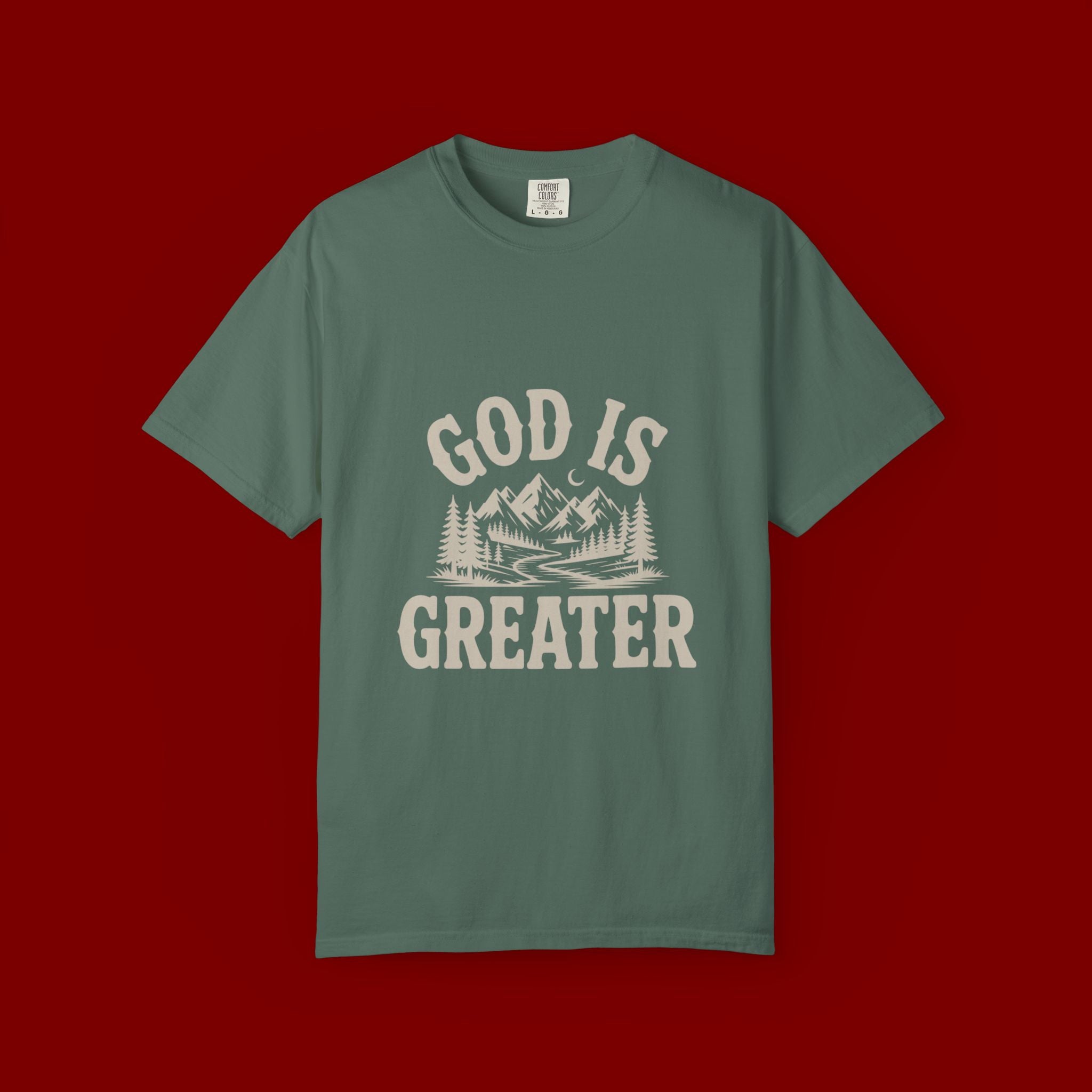 God Is Greater Mountain T-Shirt