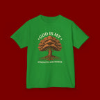Autumn Oak Tree Kids T‑Shirt — Cozy Fall Nature Tee for Children