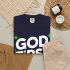 God First Bro T-Shirt — Faith Graphic Tee for Guys