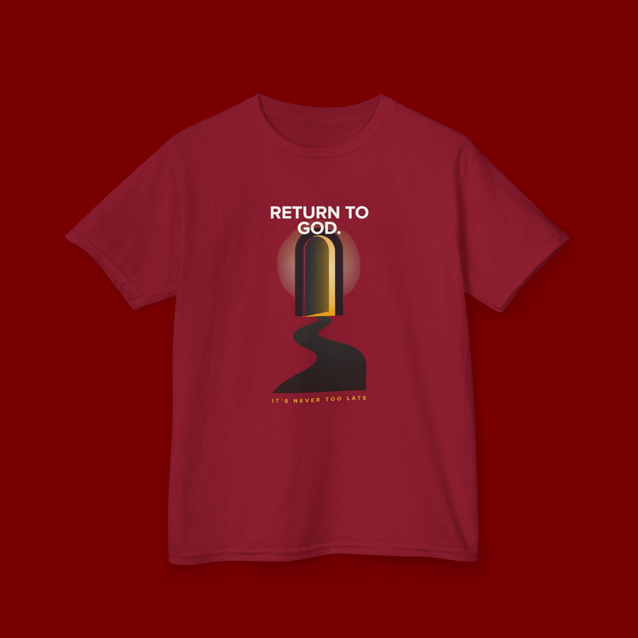Kids T‑Shirt — "Return to God" Spiritual Graphic Tee