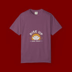 Rise Up and Pray T-Shirt — Spiritual Faith Graphic Tee with Lotus