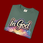 T-Shirt — “In God the Heart Finds Peace” Religious Faith Tee