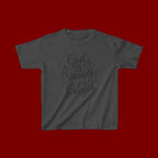 Kids T‑Shirt — "God Will Add Strength to Your Strength" Inspirational Faith Tee