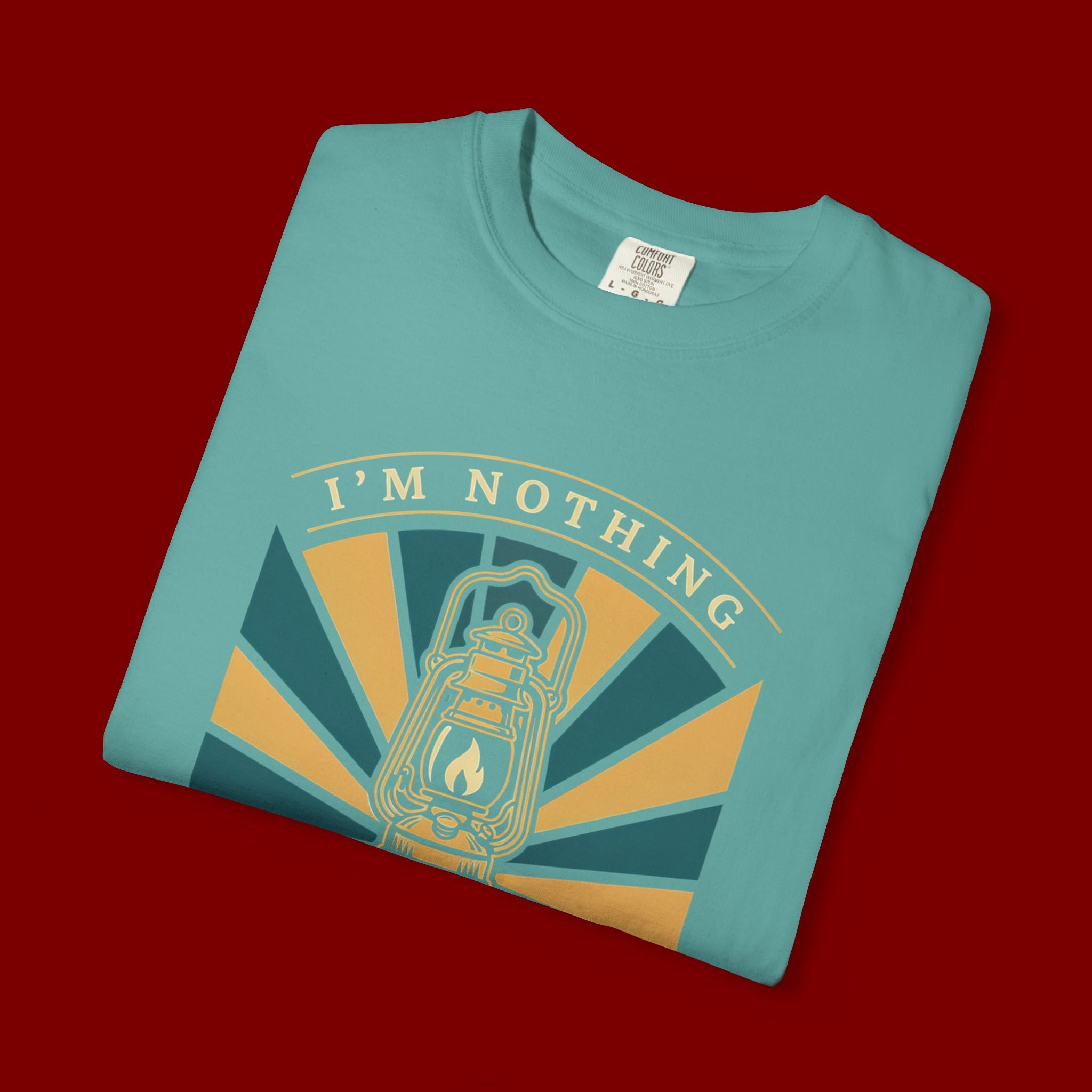 I'm Nothing Without God T-Shirt — Faith Lantern Christian Tee