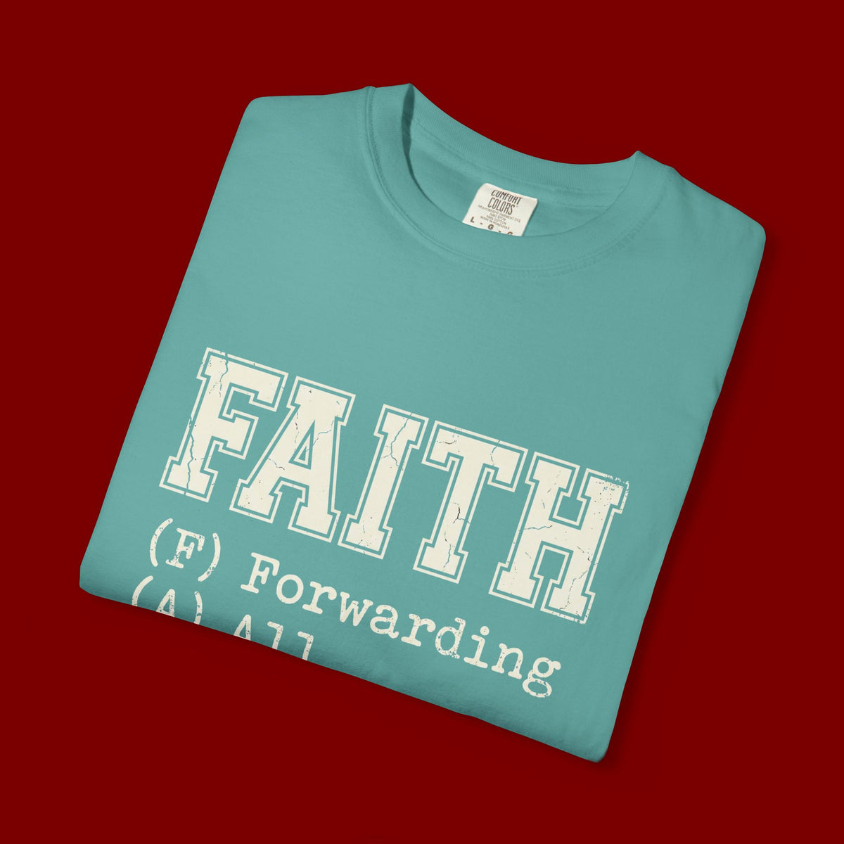 Faith Graphic T-Shirt — Minimalist Inspirational Tee