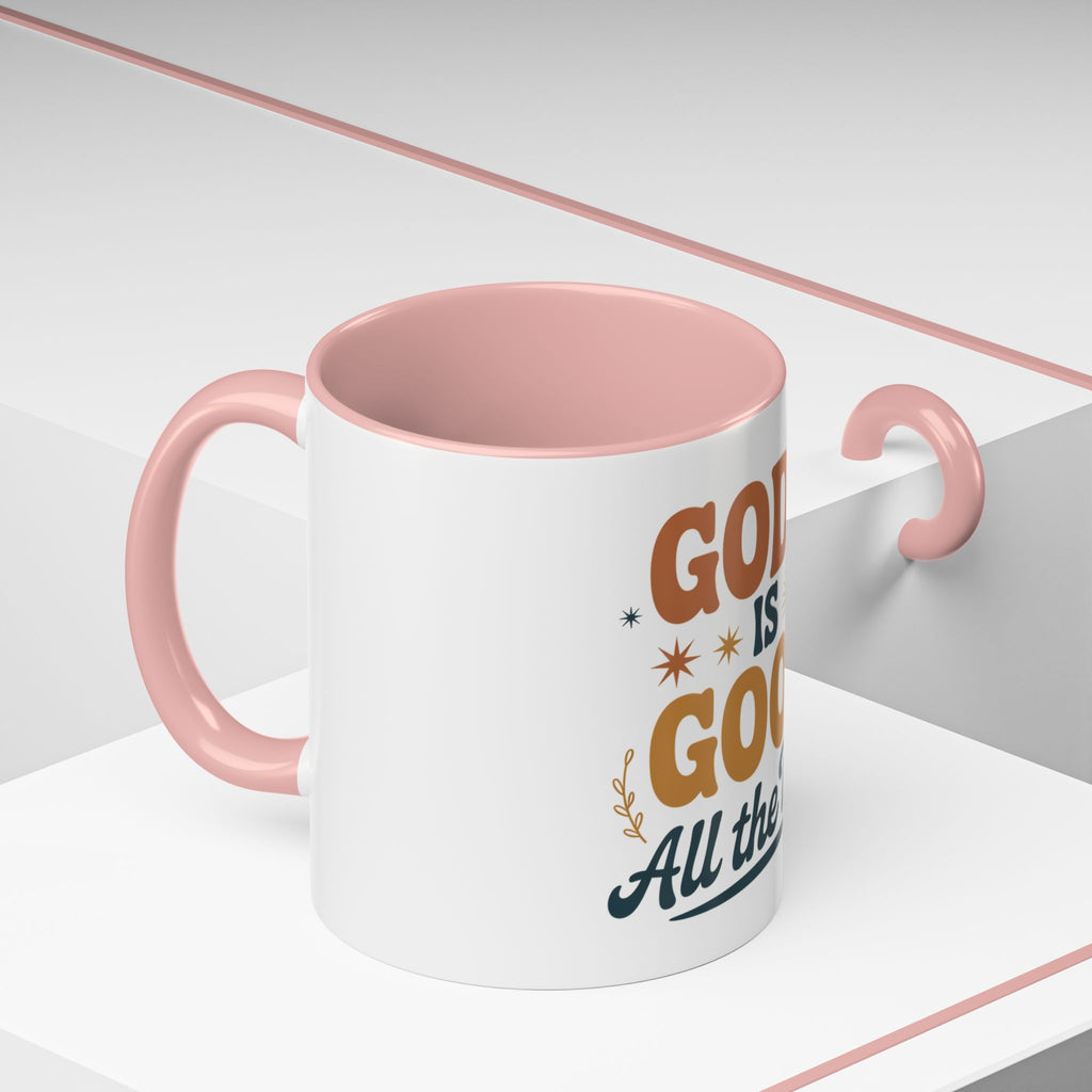 Praise the Lord Coffee Mug – Retro Christian Faith Accent Mug (11/15oz)