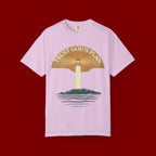 Trust God's Plan Lighthouse T-Shirt — Faith Coastal Tee