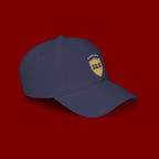 Solid Shield Baseball Cap — 'Stay Solid' Embroidered Low Profile Hat