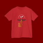 Kids T‑Shirt — 'Put God First' Religious Sprout Graphic Tee (Christian Youth)