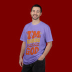 I'm Nothing Without God Retro Graphic T-Shirt