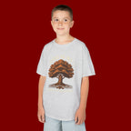 Autumn Oak Tree Kids T‑Shirt — Cozy Fall Nature Tee for Children
