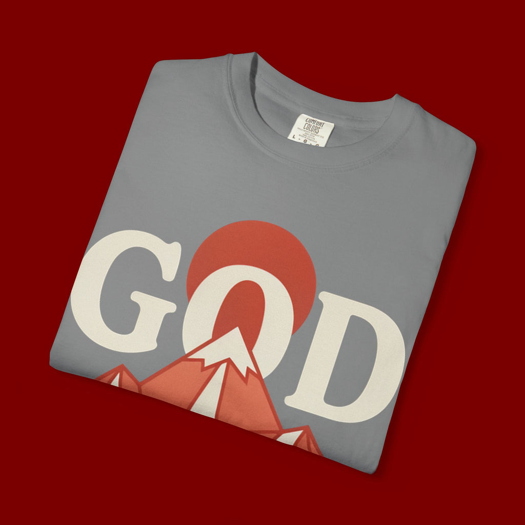 God Above All Things T-Shirt — Mountain Faith Graphic Tee