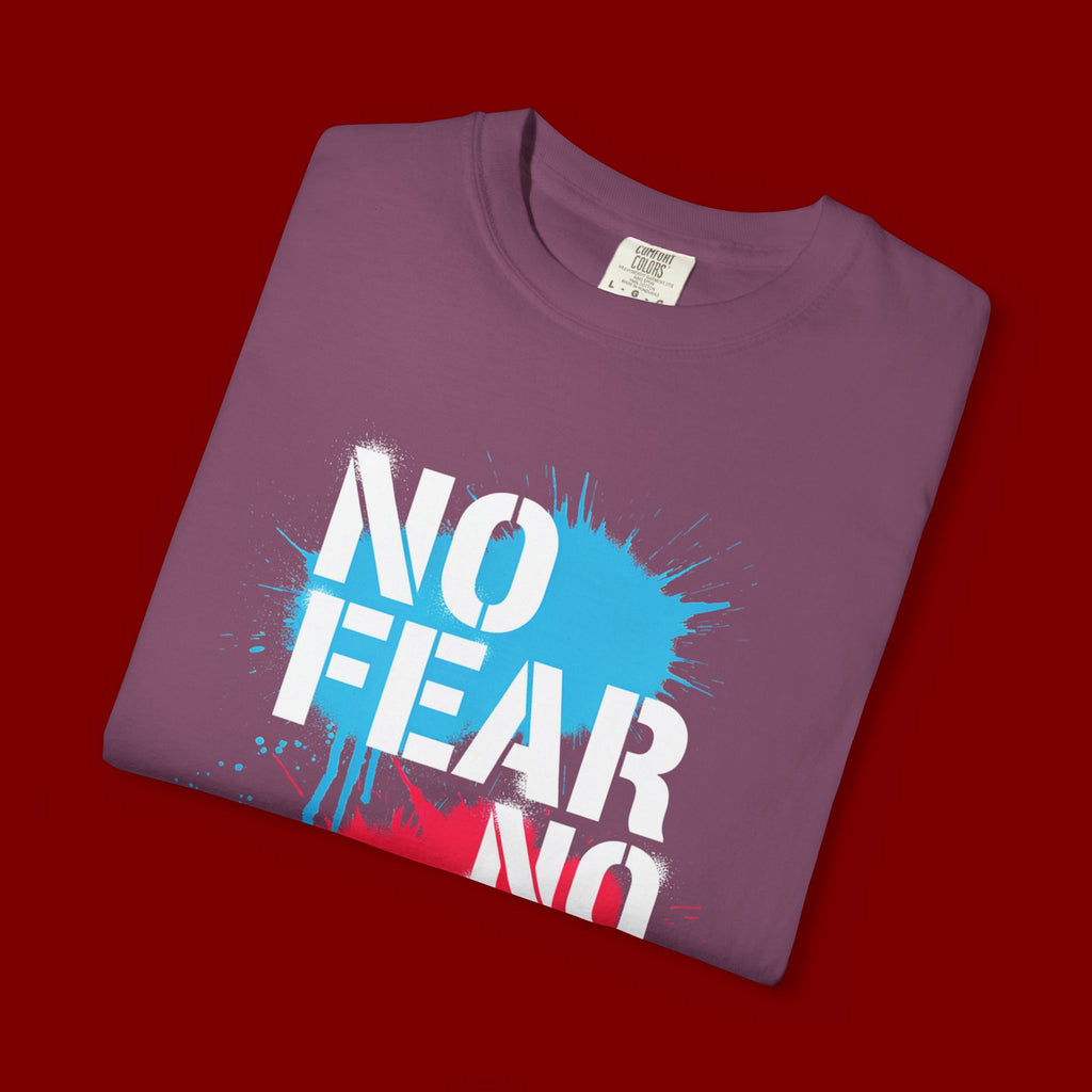 No Fear No Limits No Excuses T-Shirt — Motivational Graphic Tee