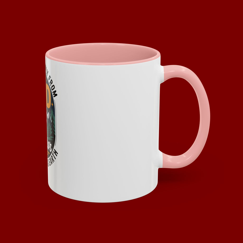 Christian Coffee Mug — “My Help Is Only From God The Creator” Accent Mug