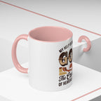 God-Themed Accent Coffee Mug – "My Help Is Only From God, The Creator of Heavens & Earth"