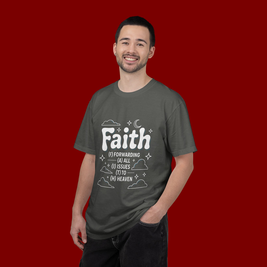 Faith Embossed T-Shirt