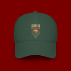 God Is Greater Embroidered Baseball Cap — Faith Inspirational Hat