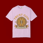 Trust God Compass T-Shirt — "Trust God No Matter What" Christian Faith Tee