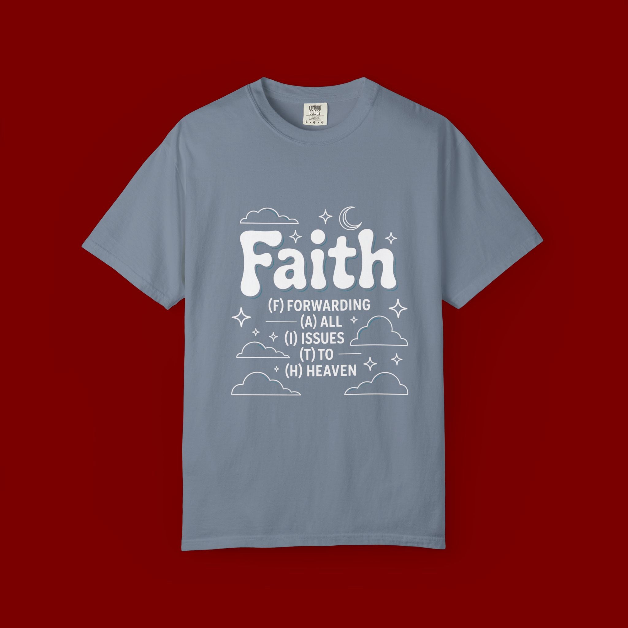 Faith Embossed T-Shirt