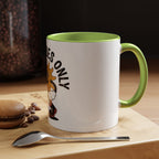Good Vibes Only Coffee Mug - Retro Sun Cartoon Accent Mug (11/15oz)