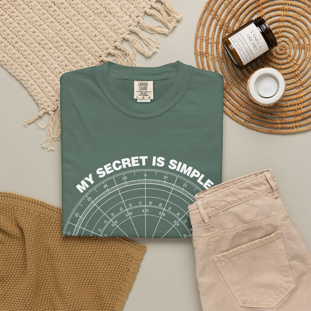 I Pray T‑Shirt — "My Secret Is Simple" Faith Graphic Tee