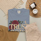 Trust God's Plan Floral T-Shirt — Inspirational Christian Tee