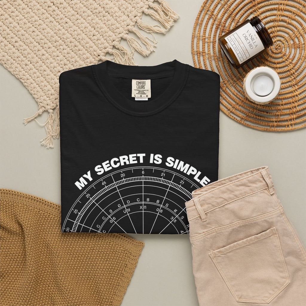 I Pray T‑Shirt — "My Secret Is Simple" Faith Graphic Tee