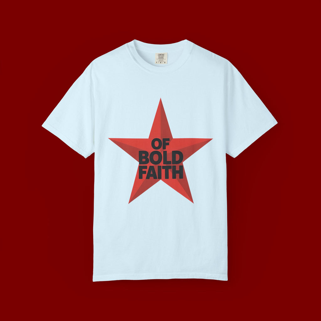 Bold Faith Star T-Shirt — "Of Bold Faith" Graphic Tee