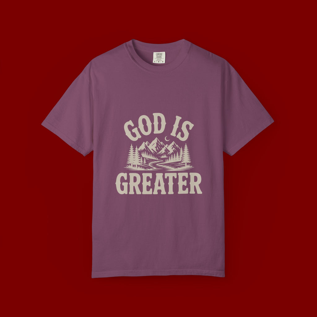 God Is Greater Mountain T-Shirt