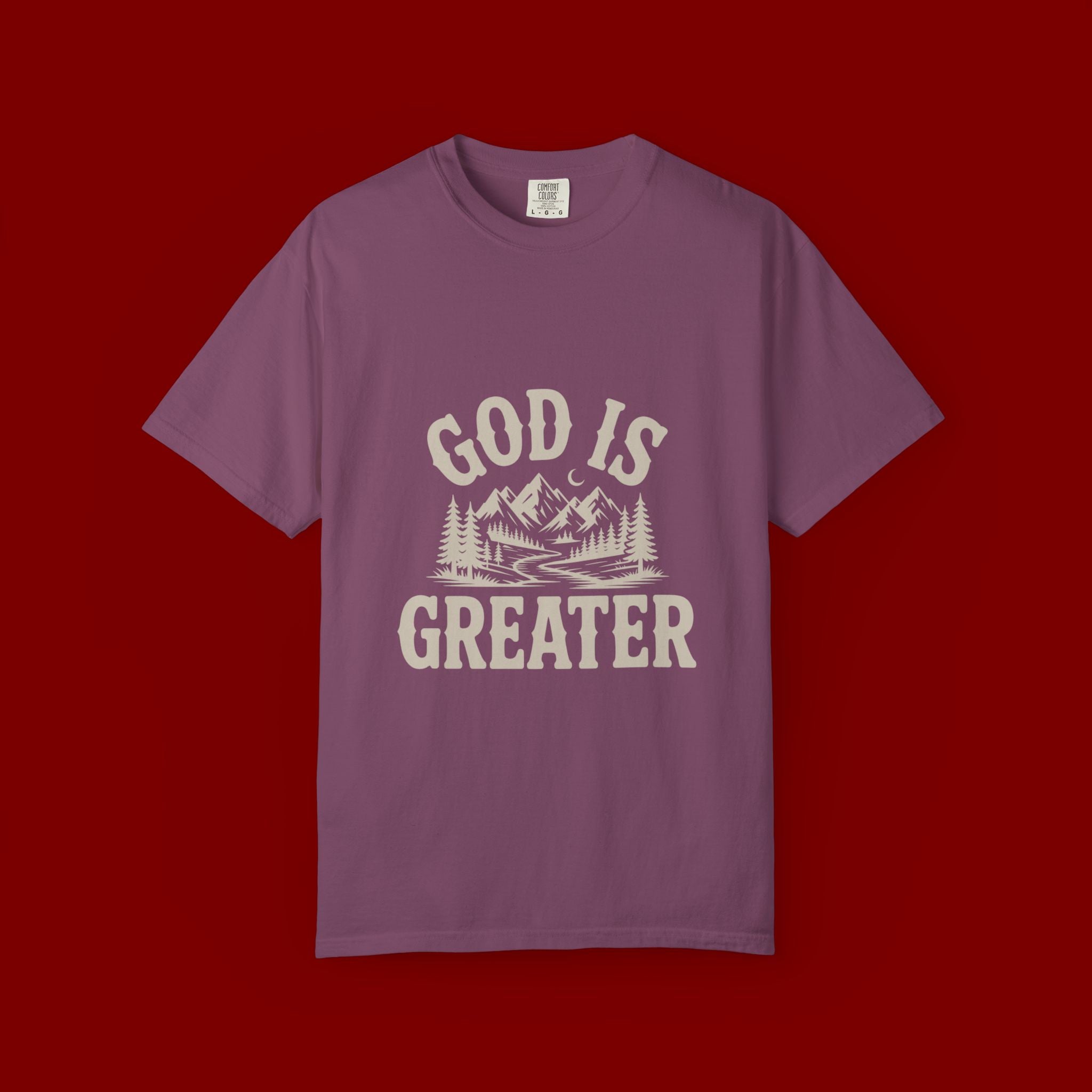 God Is Greater Mountain T-Shirt