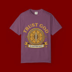Trust God Compass T-Shirt — "Trust God No Matter What" Christian Faith Tee