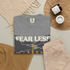 Fear Less Pray More T-Shirt — Inspirational Christian Graphic Tee