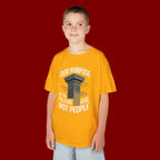 Kids T-Shirt — "Our Purpose Is To Please God, Not People" Faith Graphic Tee
