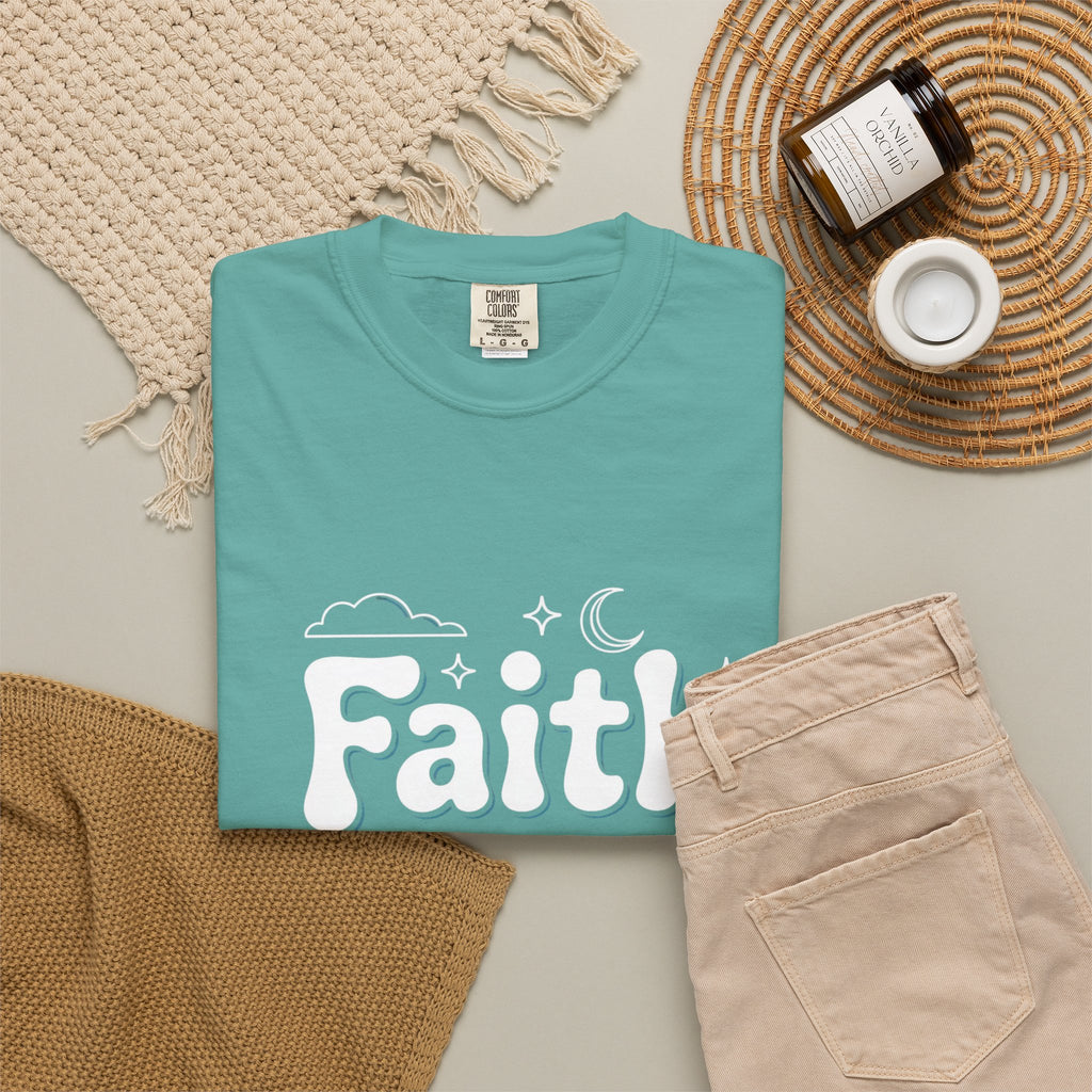 Faith Embossed T-Shirt